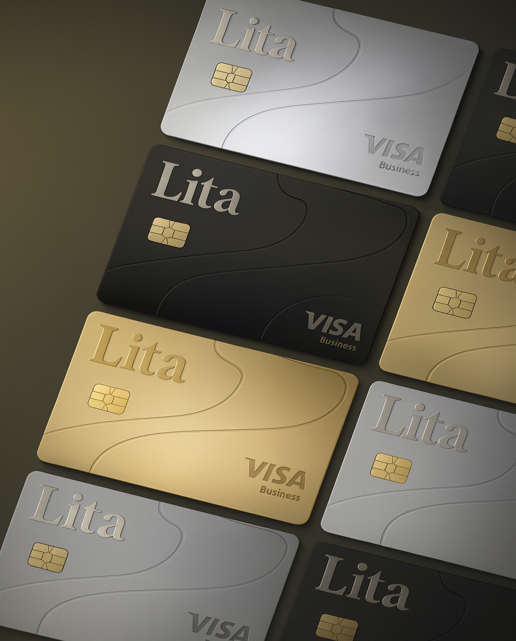 Card collection illustration